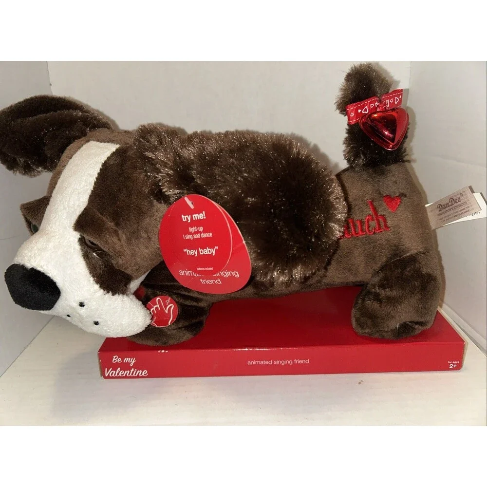 Be My Valentine Animated Signing Dog Friend - Kmart Vintage
